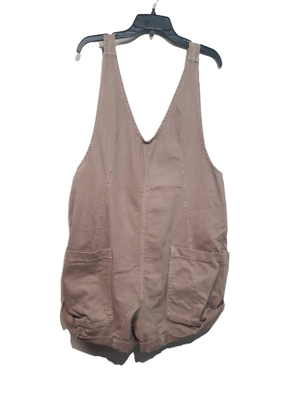We The Free High Roller Shortall Size M Washed Brown Slouchy
